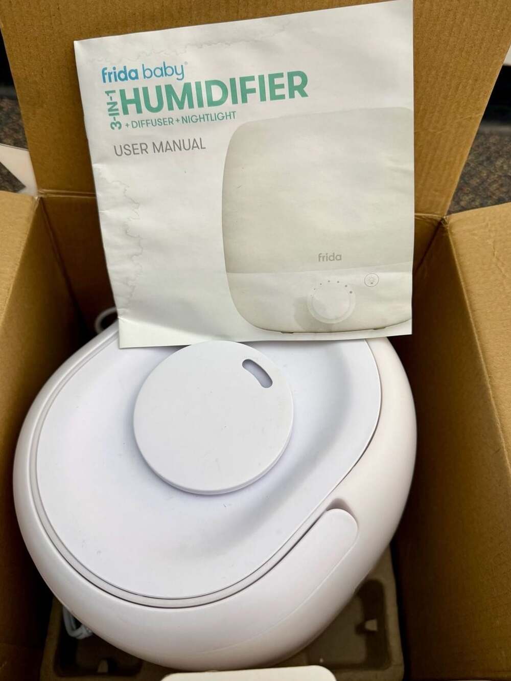 Frida Baby 3-in-1 Humidifier + Diffuser + Nightlight - Picture 2 of 7